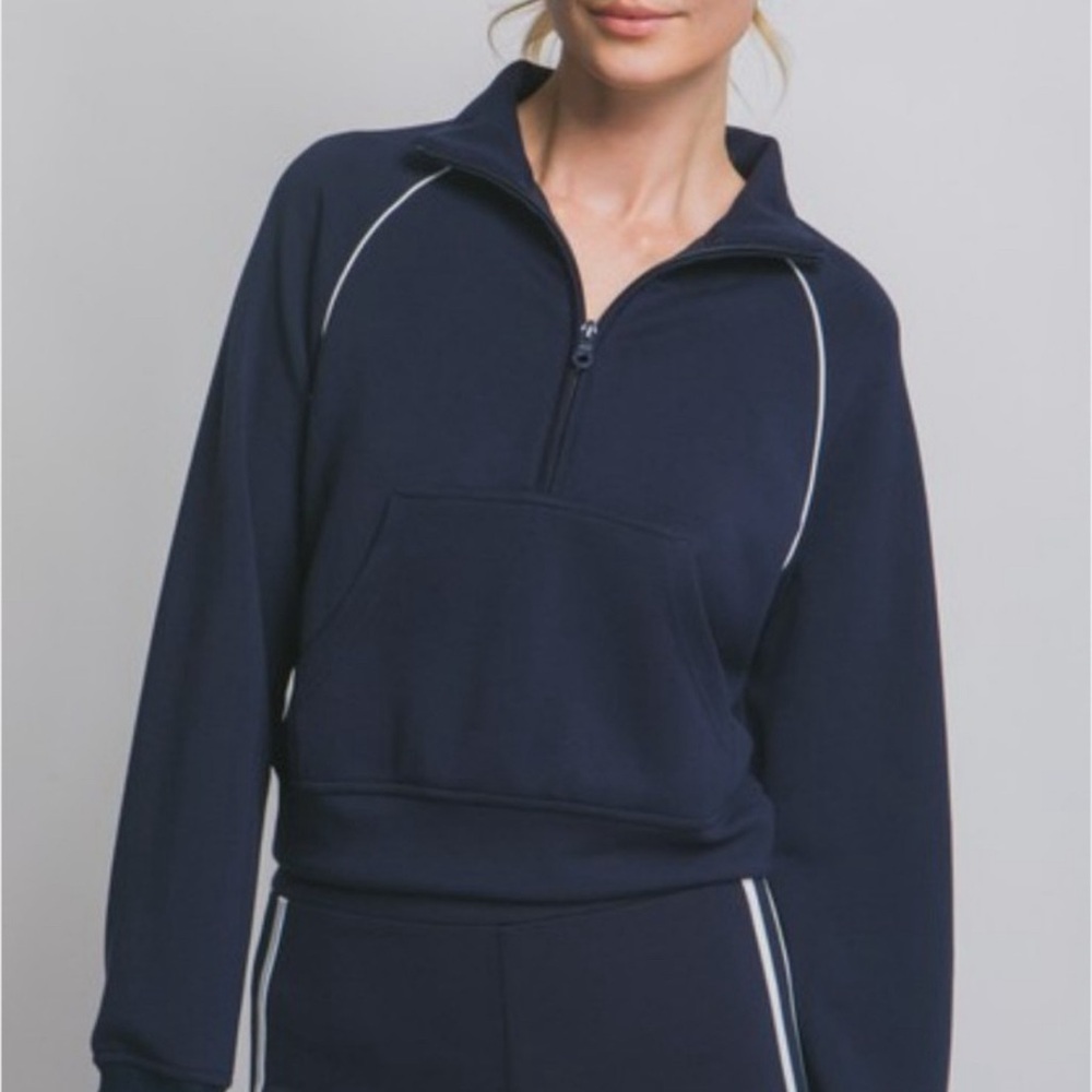 Aerie quarter Zip Sweatshirt - Picture 6 of 11